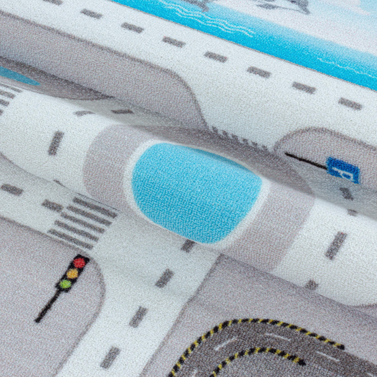 SPIELTEPPICH 160/230 cm Play 2902 grau  - Multicolor, Trend, Kunststoff/Textil (160/230cm)