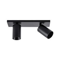DECKENSTRAHLER Can 30/9/12,5 cm   - Schwarz, Design, Metall (30/9/12,5cm)