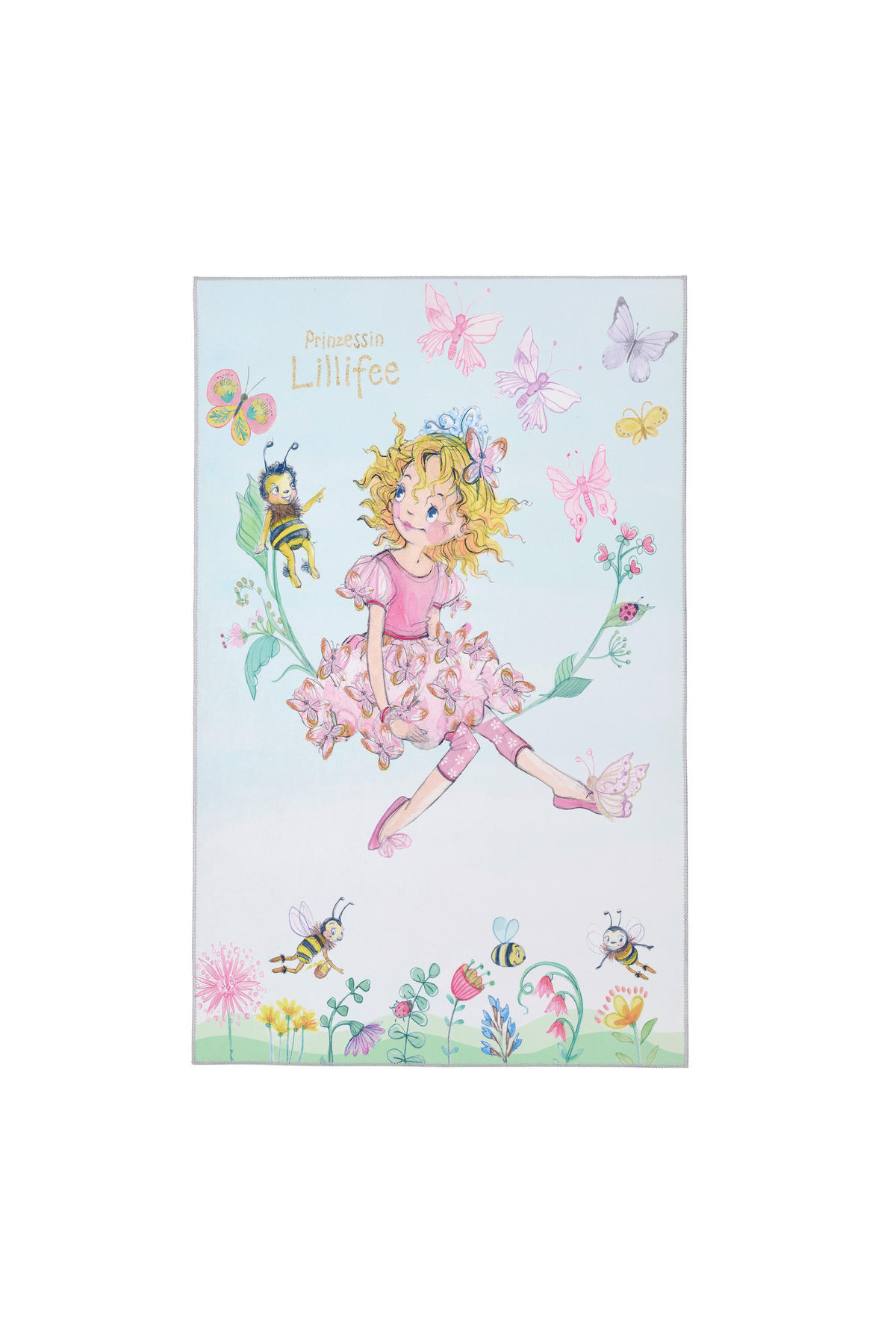 KINDERTEPPICH 140/200 cm Prinzessin Lillifee  - Multicolor, Design, Textil (140/200cm)