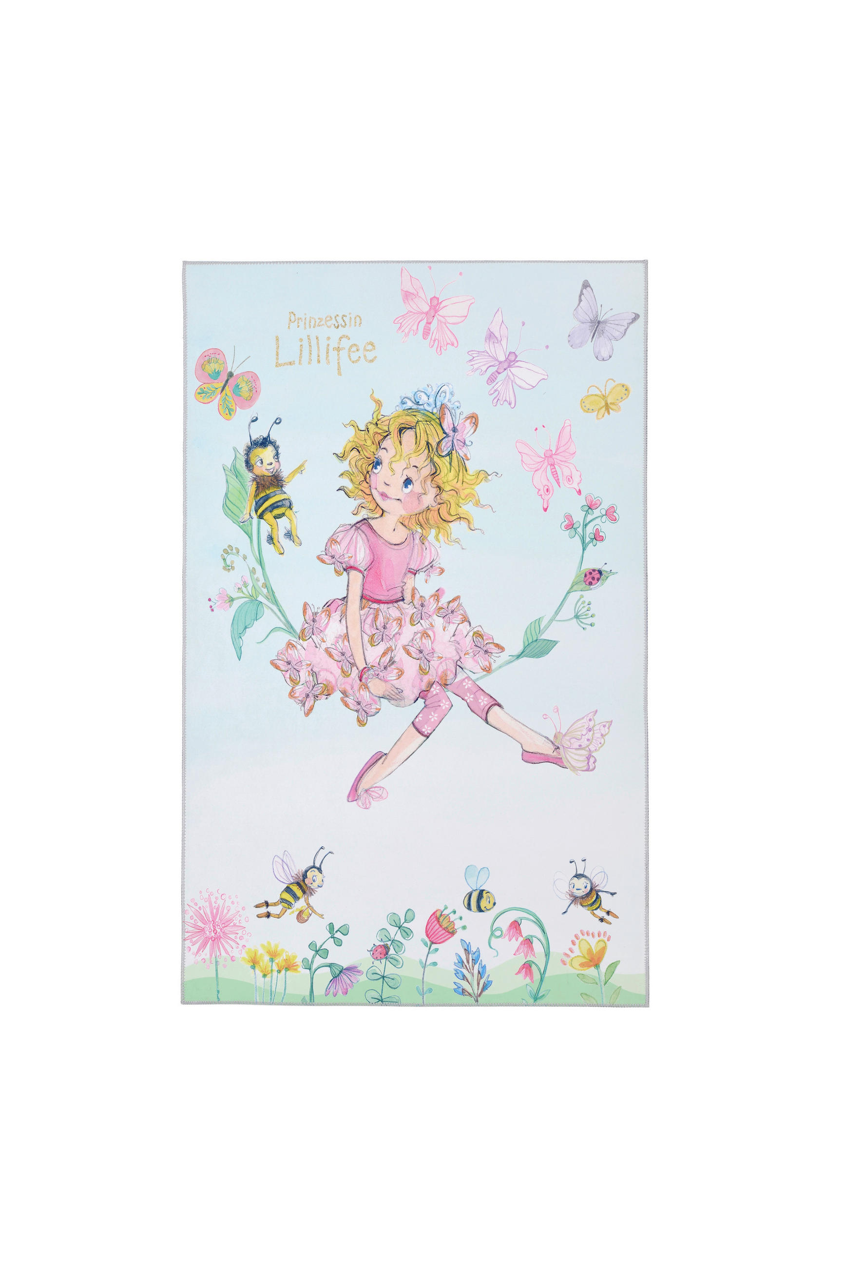 XXXLutz Kinderteppich Prinzessin Lillifee Mehrfarbig 140x200 cm