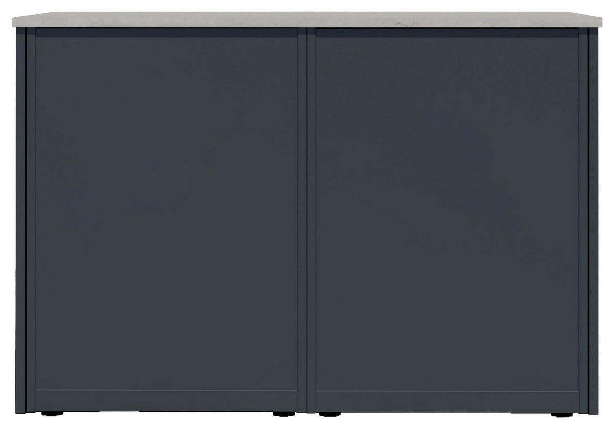 OUTDOORKÜCHE  - Sandfarben/Anthrazit, Basics, Keramik/Metall (134/92,5-98,5/63,3cm) - Dieter Knoll