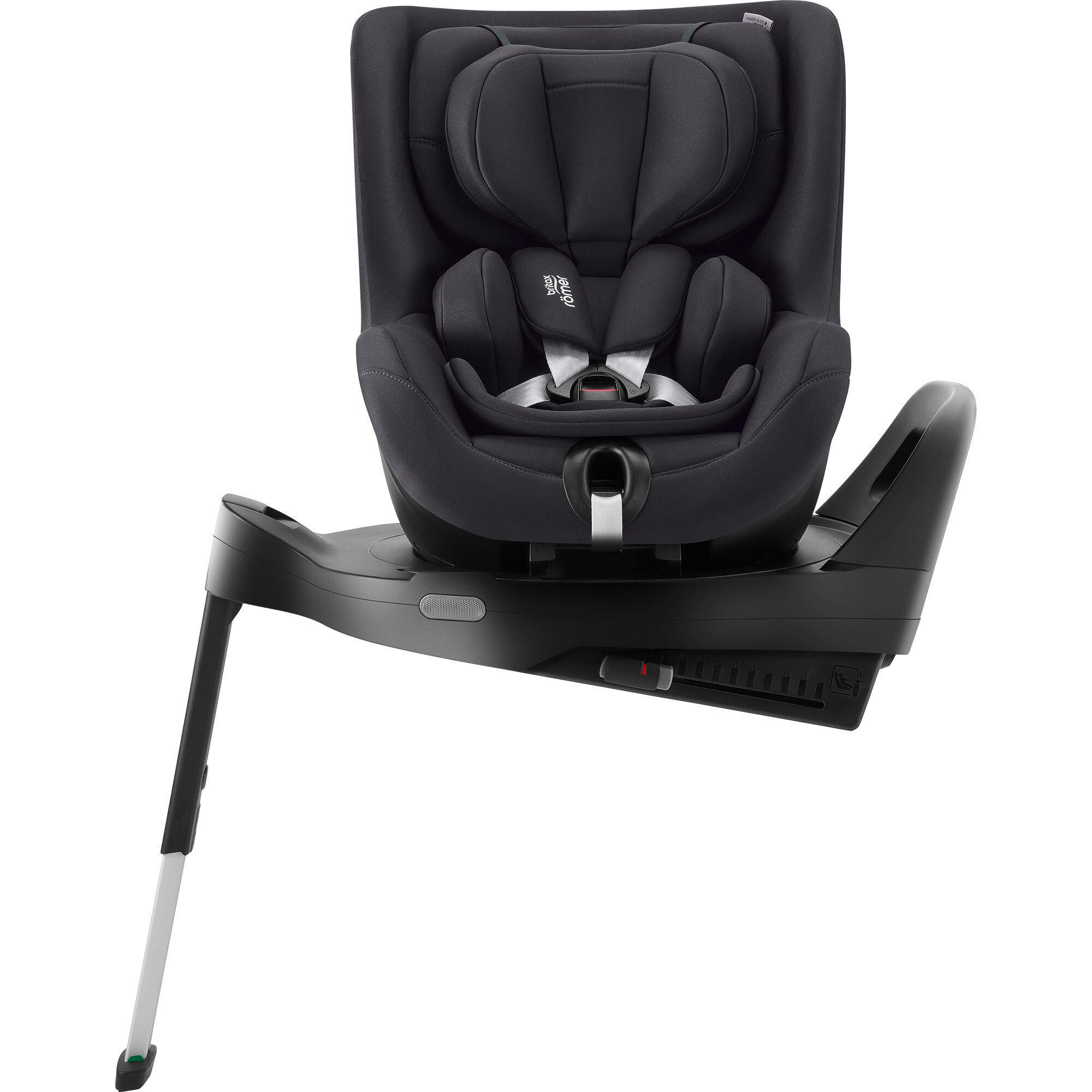 REBOARDER-KINDERSITZ DUALFIX PRO - Dunkelgrau, Basics, Kunststoff (44/48/74cm) - Britax Römer