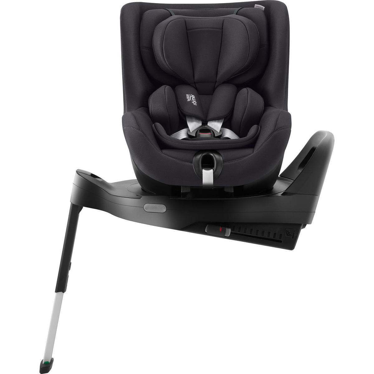 REBOARDER-KINDERSITZ DUALFIX PRO  - Dunkelgrau, Basics, Kunststoff (44/48/74cm) - Britax Römer