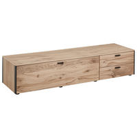 LOWBOARD Eichefarben  182/38/53 cm  - Eichefarben/Anthrazit, Design, Holz/Metall (182/38/53cm) - Schöner Wohnen