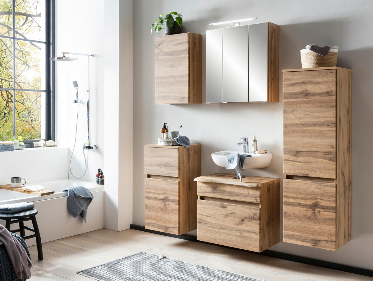 HÄNGESCHRANK 40/64/20 cm  - Eiche Wotan, Natur, Holzwerkstoff (40/64/20cm) - Xora