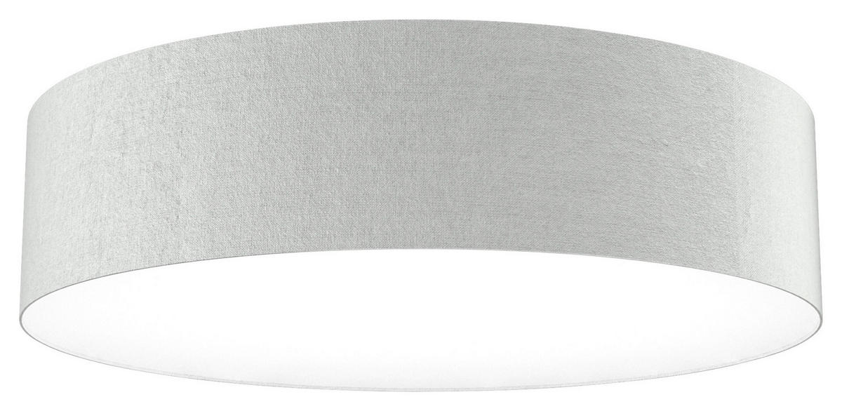 LED-DECKENLEUCHTE   40 cm  - Grau, Design, Textil (40cm) - Tint