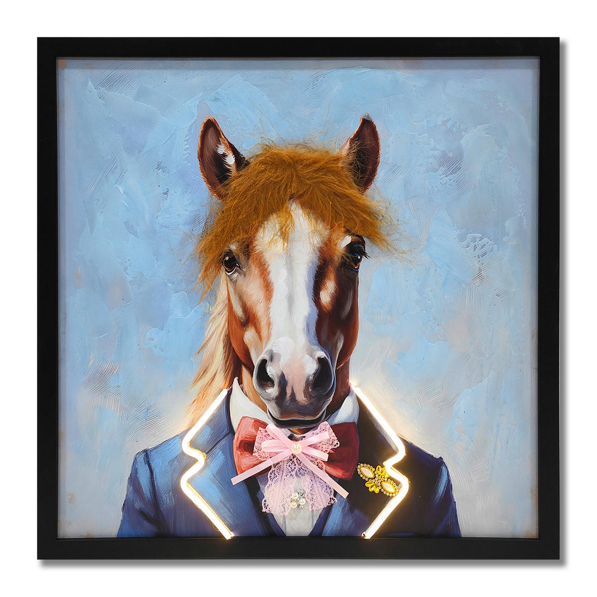 LED-DEKOLEUCHTE George 52/3,3/52 cm  - Multicolor, Basics, Kunststoff (52/3,3/52cm)