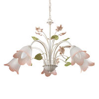 LUSTER    65/65/100 cm    Ivory  - bijela/ružičasta, Konvencionalno, staklo/metal (65/65/100cm)
