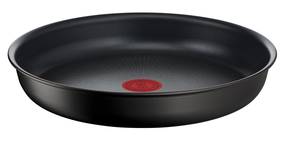 PÁNEV  28 cm  - černá, Basics, kov (28cm) - Tefal