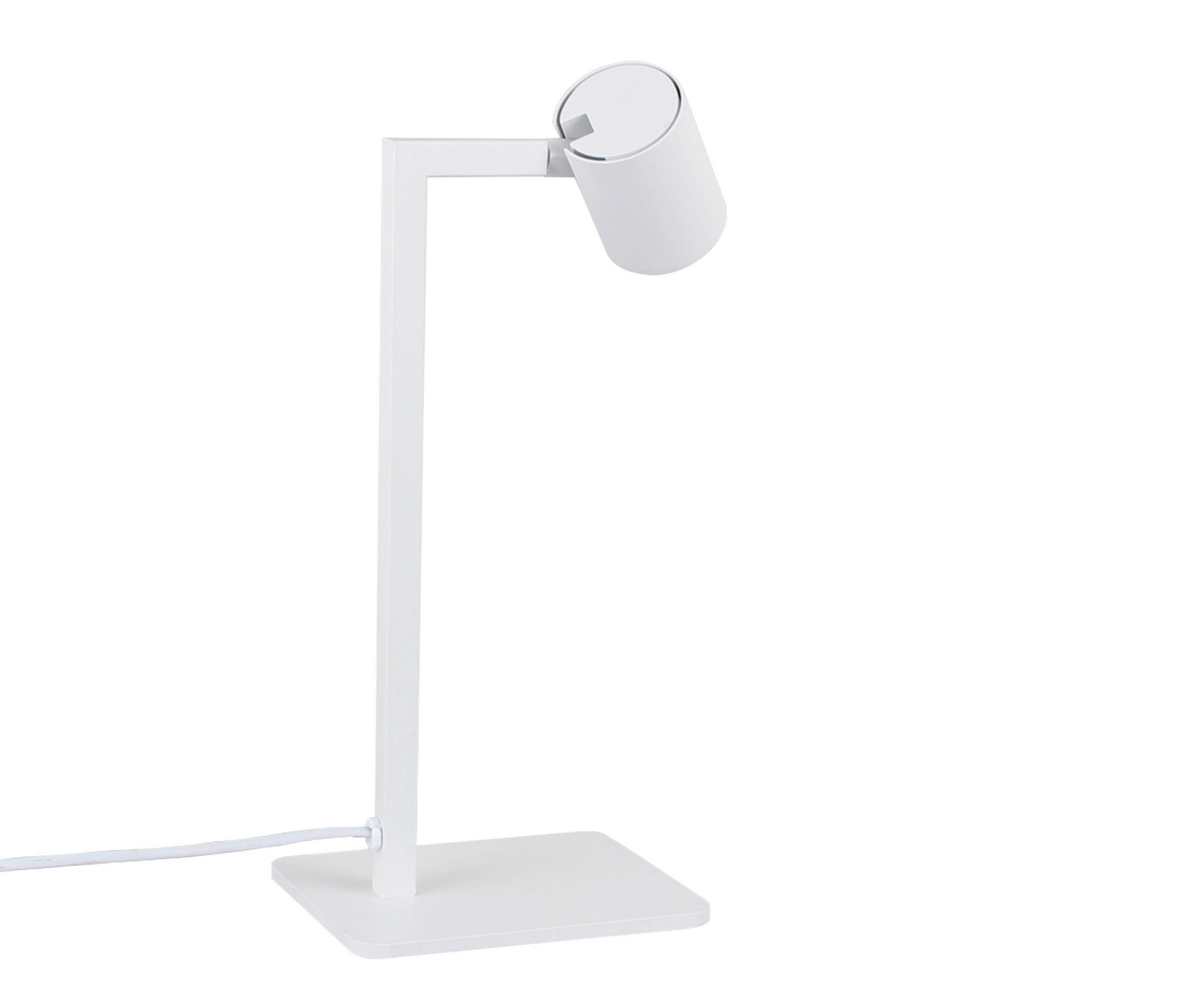 SKRIVBORDSLAMPA Snow   - vit, Design, metall (35/14/17cm)