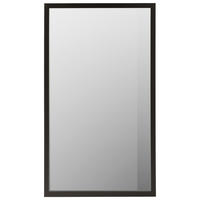 WANDSPIEGEL 34/74/1,9 cm    in rechteckig  - Schwarz, Design, Glas/Holzwerkstoff (34/74/1,9cm) - Carryhome