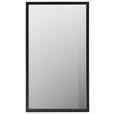 WANDSPIEGEL 34/74/1,9 cm    in rechteckig  - Schwarz, Design, Glas/Holzwerkstoff (34/74/1,9cm) - Carryhome