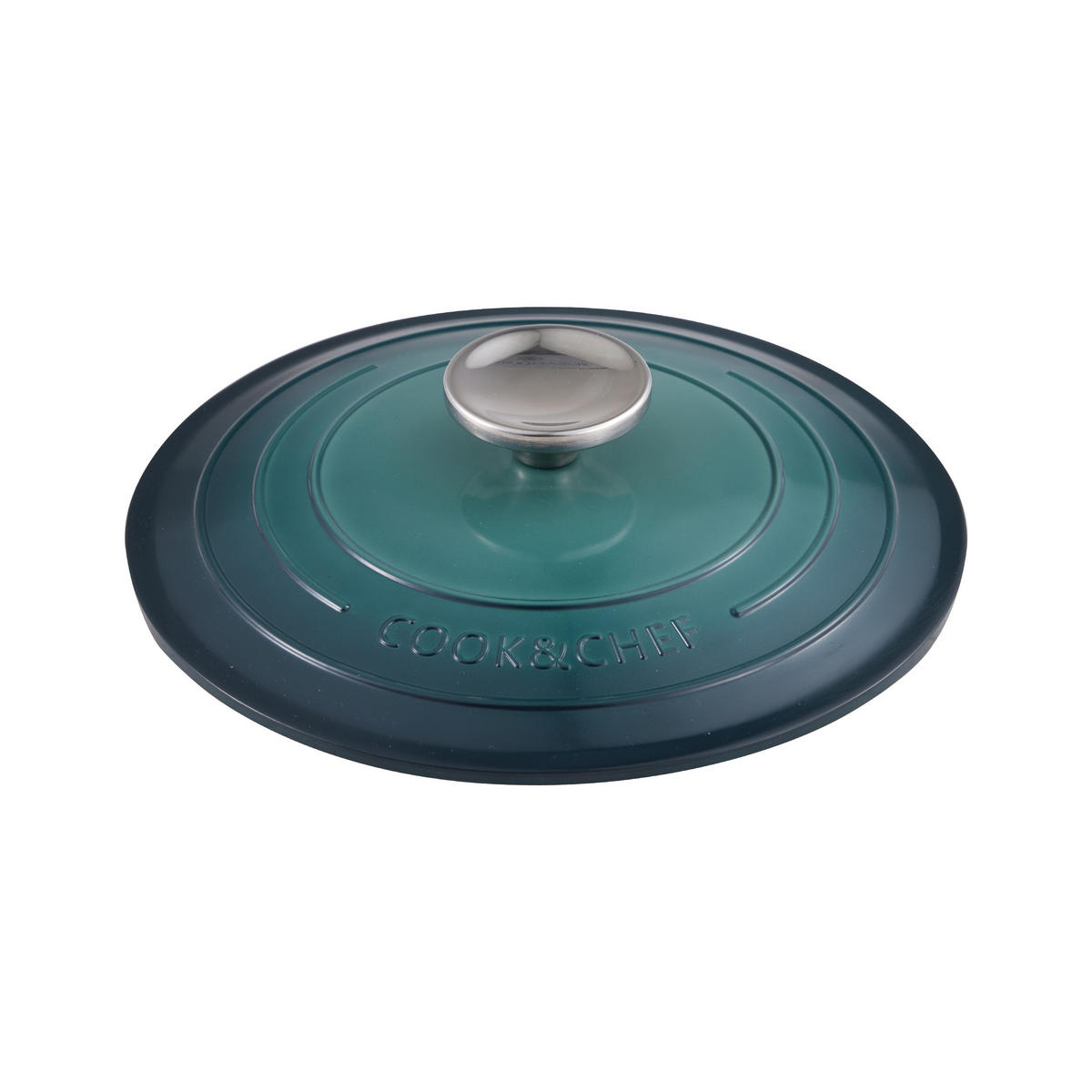 KOCHTOPF 2.2 L  - Grün, Basics, Metall (20cm)