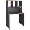SCHREIBTISCH 76/50/145,3 cm  in Buchefarben, Anthrazit  - Anthrazit/Buchefarben, MODERN, Holzwerkstoff (76/50/145,3cm) - Tojo