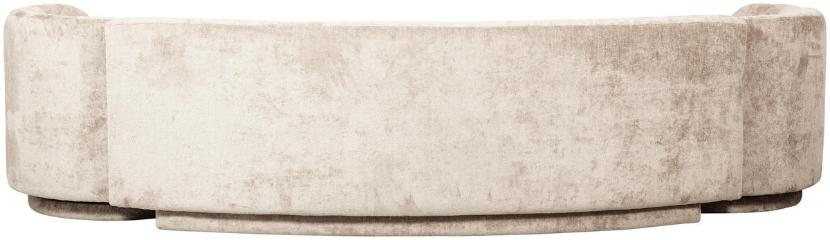 BIGSOFA Popular Chenille Naturfarben  - Naturfarben, Design, Textil (290/72/97cm) - Livetastic
