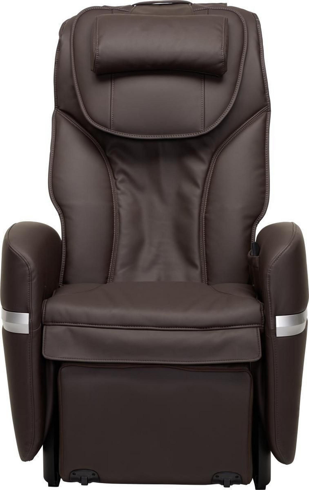 MASSAGESESSEL in Braun  - Schwarz/Braun, Design, Leder (75/90-116/110-182cm) - Cantus