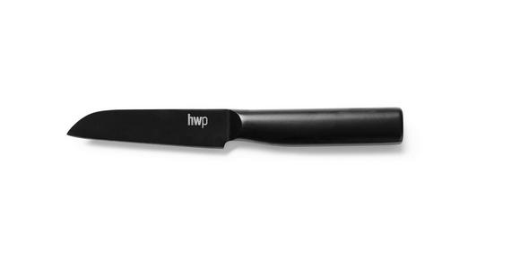 MESSERBLOCK 7-teilig  - Schwarz, Basics, Holz/Kunststoff - Homeware Profession.