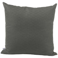 OUTDOOR-KISSEN Raute  - Dunkelgrau, Basics, Textil (55/55cm) - Stern