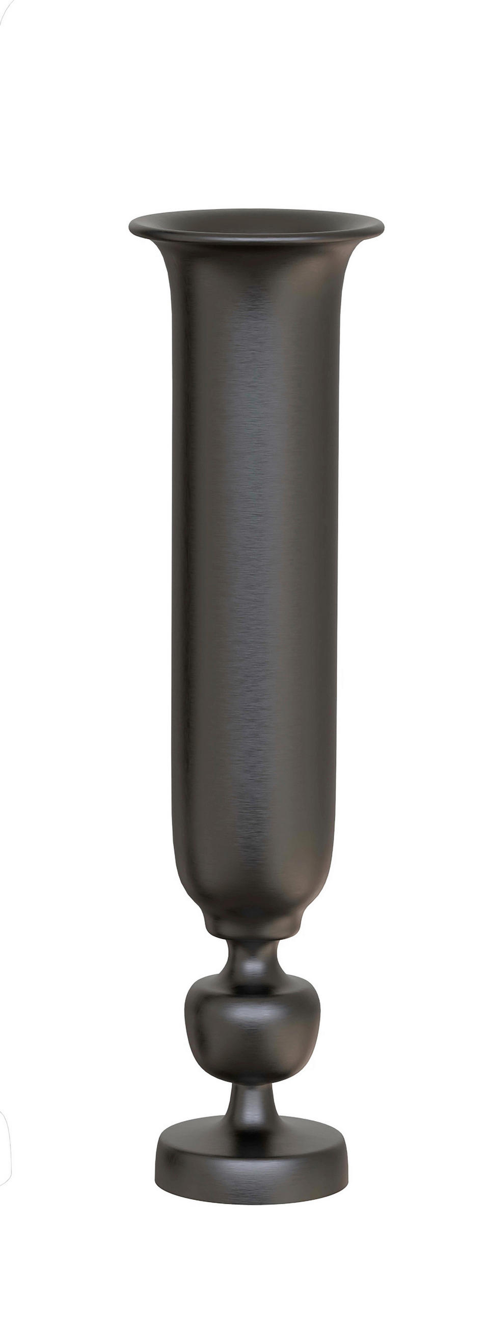 VASE 80 cm  - Schwarz, Design, Metall (20/79cm) - Ambia Home