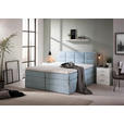 BOXSPRINGBETT 180/200 cm,  in Türkis, Bettkasten, Topper, Matratze, H2 + H3 = mittel + fest  - Türkis/Schwarz, KONVENTIONELL, Kunststoff/Textil (180/200cm) - Carryhome