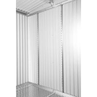REGALSTEHER-SET 4/185/4 cm  - Silberfarben, Basics, Metall (4/185/4cm) - Biohort