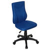 OTOČNÁ ŽIDLE PRO MLÁDEŽ, modrá - modrá, Basics, plast (46/84-94/40cm) - MID.YOU