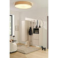 SCHUHSCHRANK RENO  in 55/118/41 cm  - Kaschmir, Design, Holzwerkstoff (55/118/41cm) - Voleo