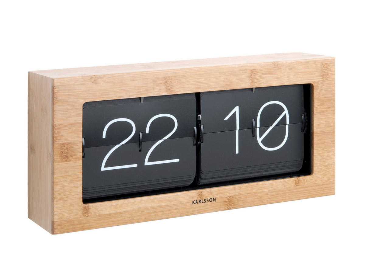 UHR Hellbraun 37/17/9 cm  - Hellbraun, Basics, Metall (37/17/9cm)