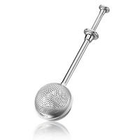 FILTER ZA ČAJ U OBLIKU JAJETA - boja nerđajućeg čelika, Osnovno, metal/plastika (17,5/5/4,2cm) - Gefu