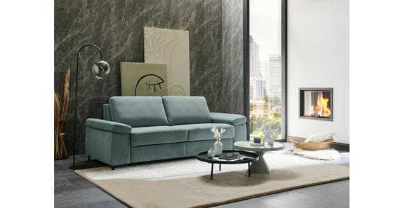 SCHLAFSOFA Mikrofaser Grau  - Schwarz/Grau, KONVENTIONELL, Textil/Metall (212/87/103cm) - Dieter Knoll