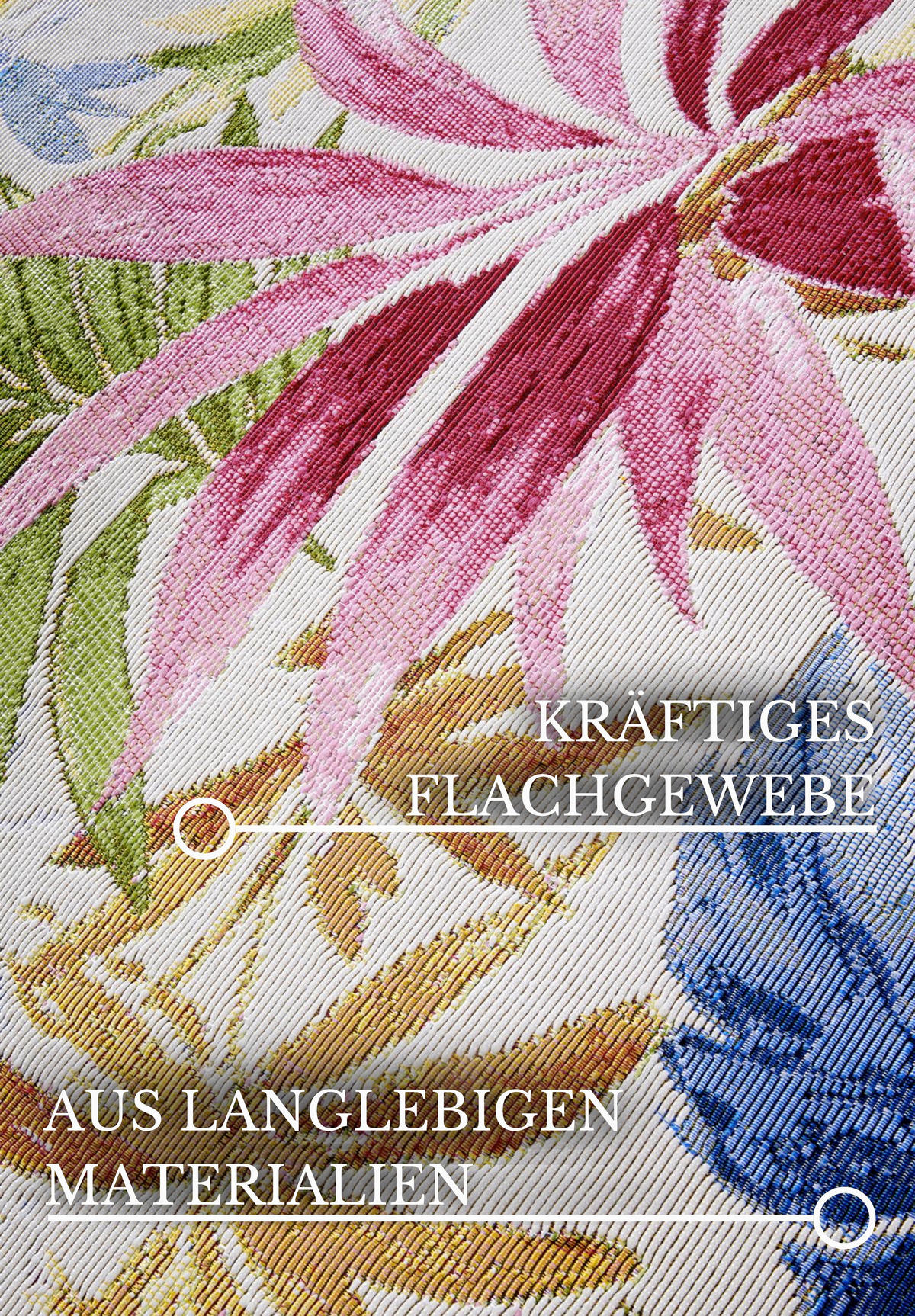 OUTDOORTEPPICH 160/235 cm Kollektion 1767 Creme, Multicolor  - Multicolor/Creme, Design, Kunststoff (160/235cm) - Villeroy & Boch