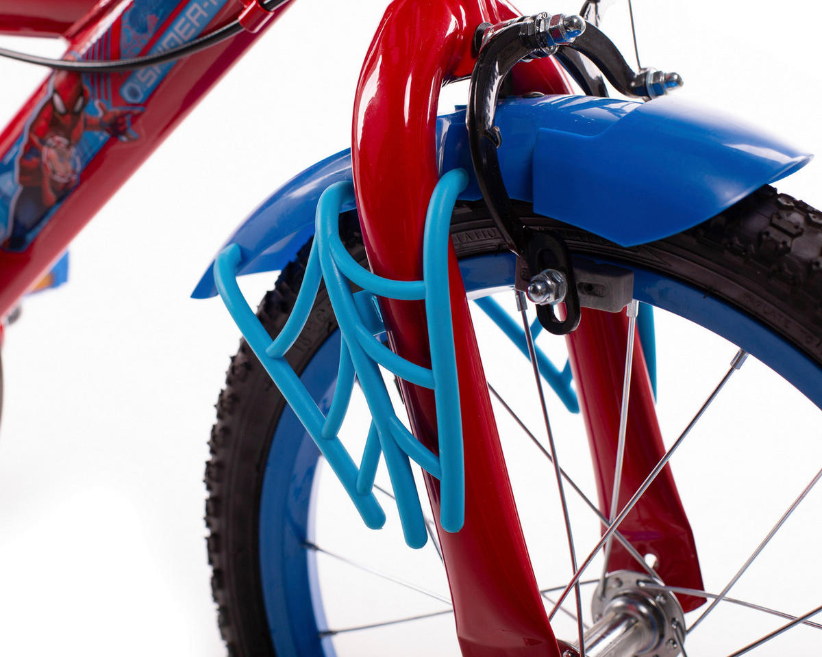 KINDERFAHRRAD 16 Zoll  - Blau/Rot, Basics, Metall (54/86/112cm)