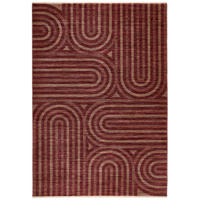 WEBTEPPICH 80/160 cm Bordeaux  - Bordeaux, Design, Textil (80/160cm) - Novel