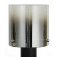 TISCHLEUCHTE Alesund 15/26 cm  - Dunkelgrau/Schwarz, Design, Glas/Metall (15/26cm) - Dieter Knoll