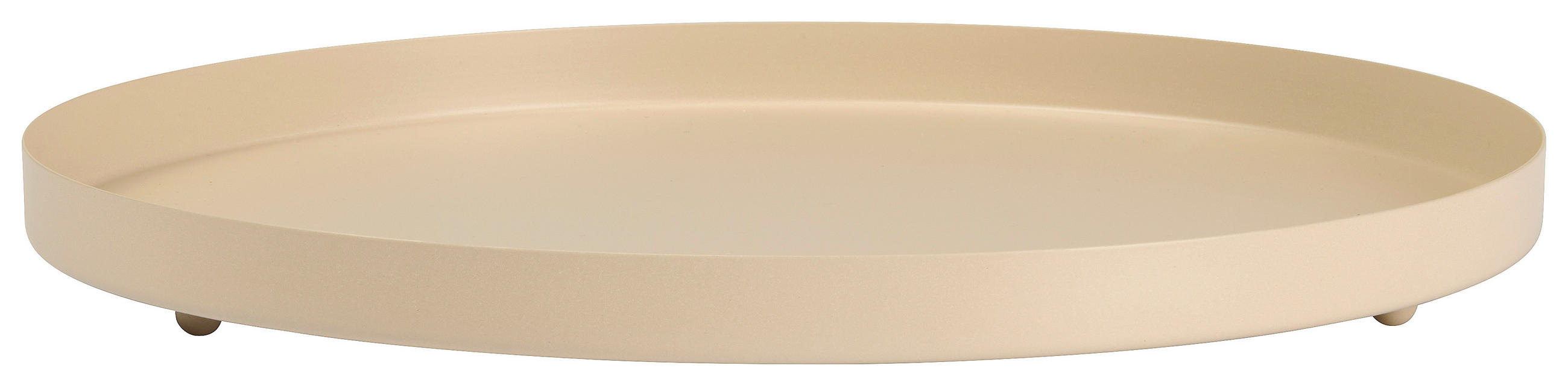 TÁLCA 30/2 cm   - bézs, Basics, fém (30/2cm) - Ambia Home