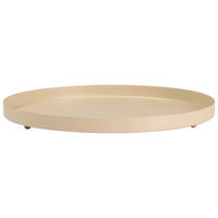 TÁLCA 30/2 cm   - bézs, Basics, fém (30/2cm) - Ambia Home