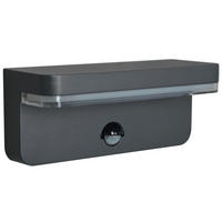 AUßENWANDLEUCHTE 22/9,3/8 cm   - Anthrazit, Design, Metall (22/9,3/8cm)