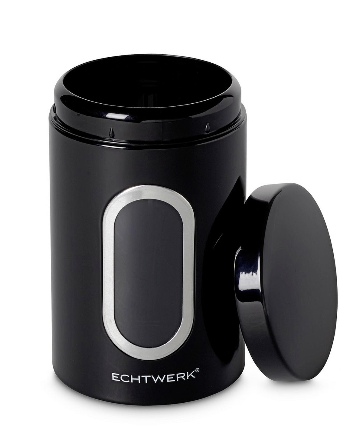 VORRATSDOSENSET 3-teilig  - Schwarz, Trend, Metall (11/17,5cm) - Echtwerk