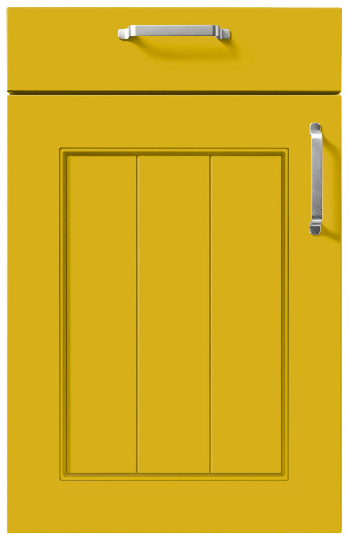 EINBAUKÜCHE CANDY SATIN  - Salbeigrün, Design, Holzwerkstoff - Novel