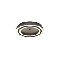 LED-DECKENLEUCHTE   50 cm   - Bronzefarben, Basics, Metall (50cm) - Hell
