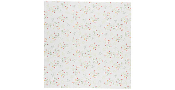 TISCHDECKE 85/85 cm - Beige/Rot, Trend, Textil (85/85cm) - Esposa