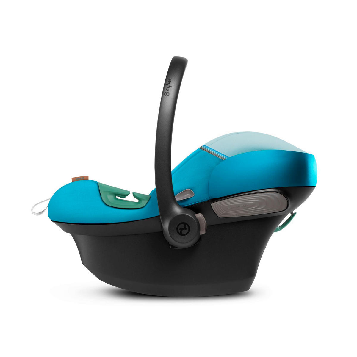 BABYSCHALE Aton S2 i-Size  - Türkis, Basics, Kunststoff/Textil (45,8/38/72cm) - Cybex