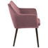 ARMLEHNSTUHL in Altrosa - Dunkelbraun/Altrosa, Trend, Holz/Textil (58 84 58cm) - Ambia Home ARMLEHNSTUHL in Altrosa - Dunkelbraun/Altrosa, Trend, Holz/Textil (58 84 58cm) - Ambia Home