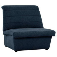SESSEL Webstoff Dunkelblau    - Schwarz/Dunkelblau, Design, Kunststoff/Textil (92/92/103cm) - LOOKS by W.Joop