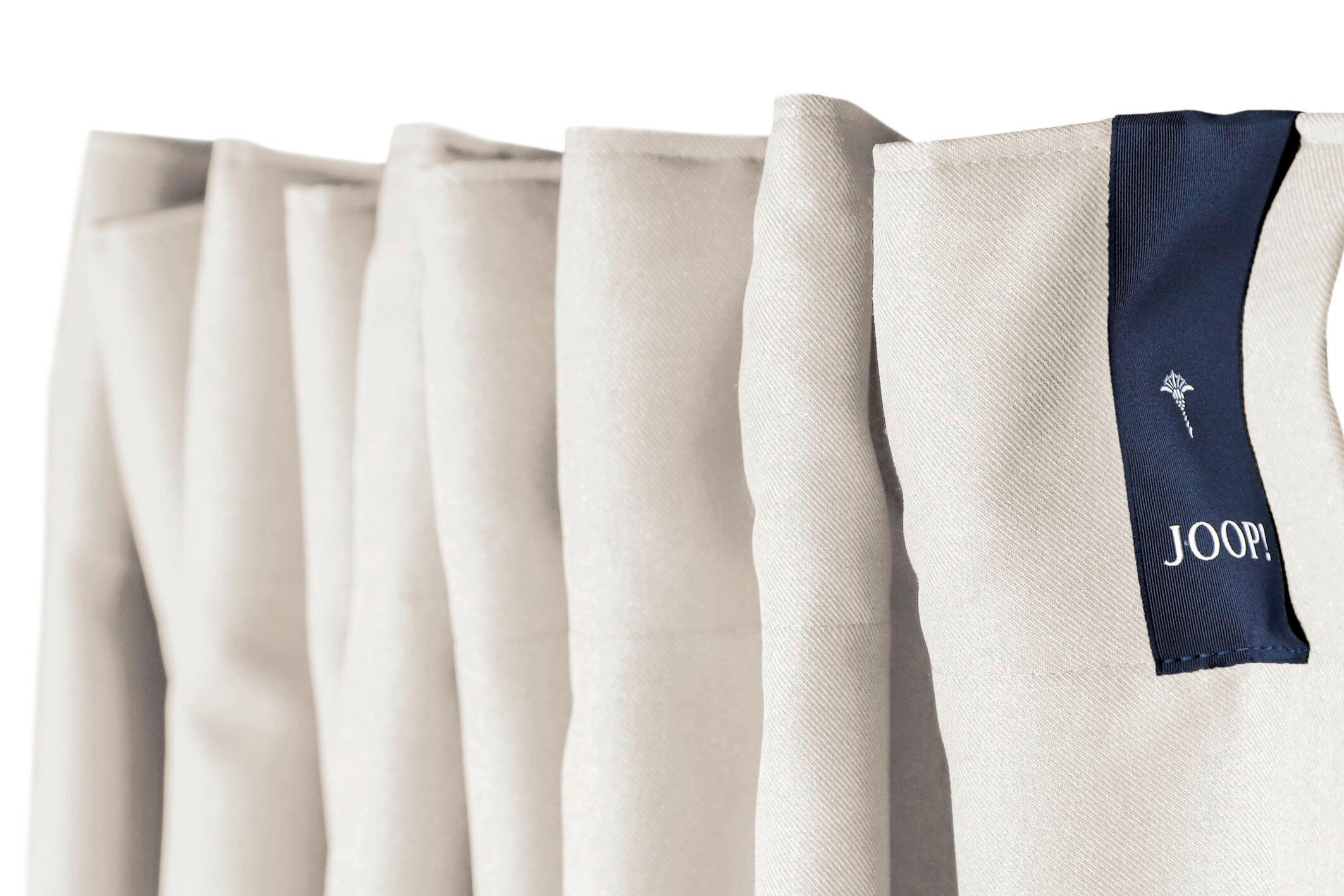 FERTIGVORHANG J!Essential blickdicht 130/250 cm   - Creme, Basics, Textil (130/250cm) - Joop!