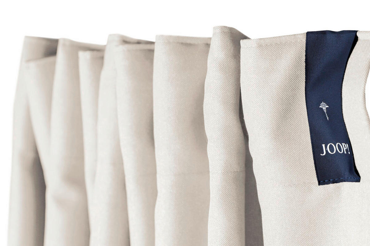 FERTIGVORHANG blickdicht  - Creme, Basics, Textil (130/250cm) - Joop!