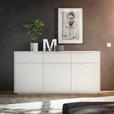 SIDEBOARD Weiß  169/86/38 cm  - Weiß, MODERN, Holzwerkstoff (169/86/38cm) - Carryhome