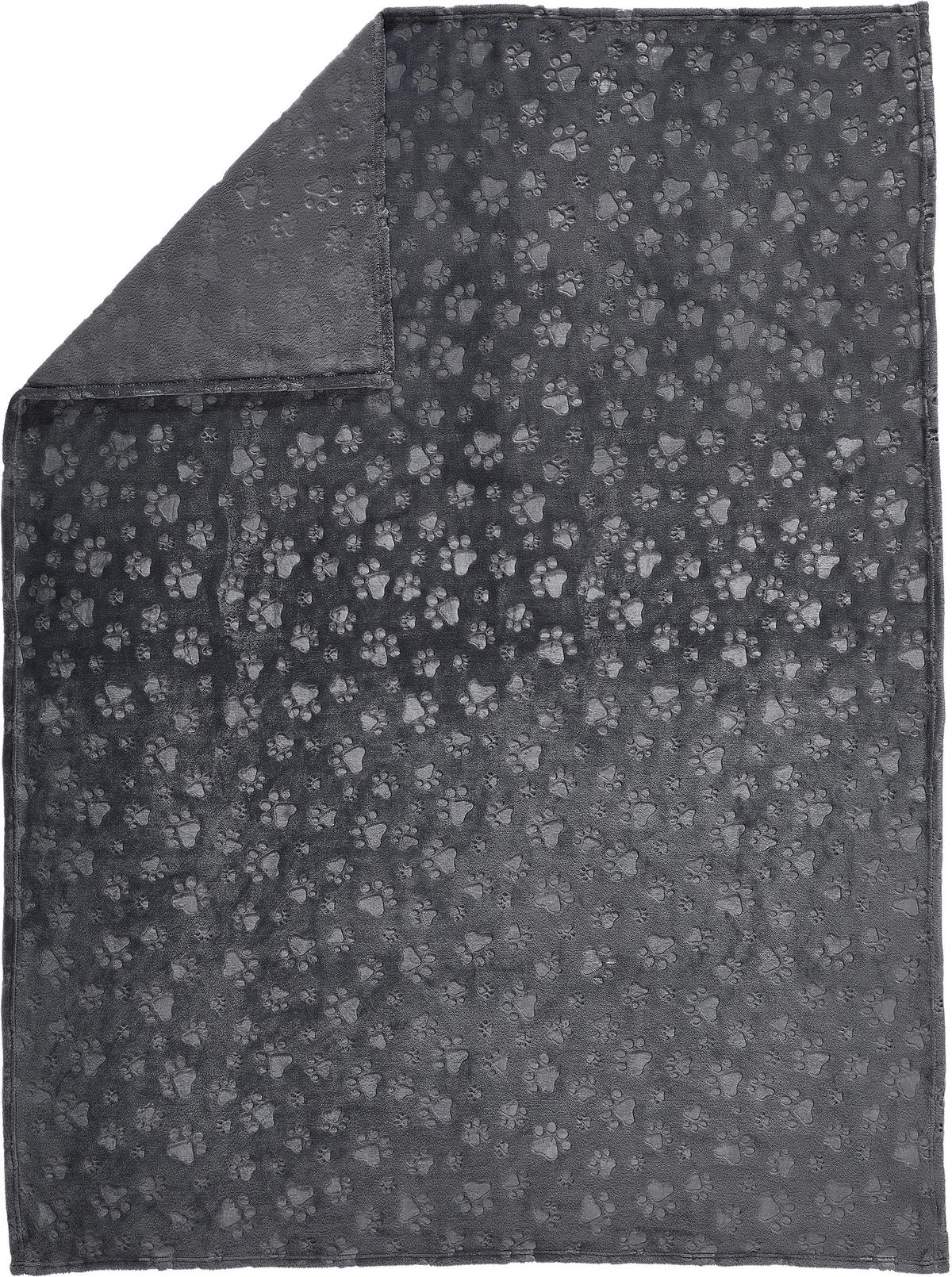 WOHNDECKE 130/170 cm  - Silberfarben, Textil (130/170cm) - Esposa