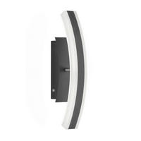LED-WANDLEUCHTE Stiff TW   - Nickelfarben, Design, Metall (7/36,5cm) - Fischer & Honsel