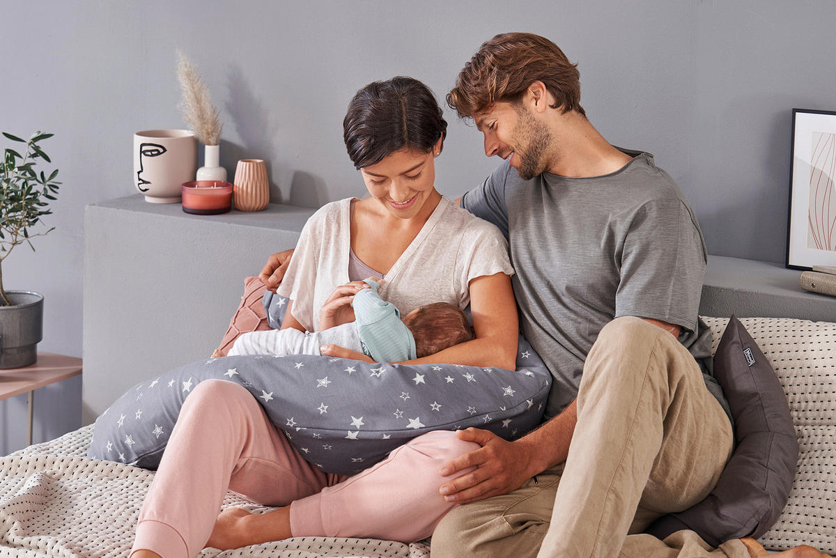 STILLKISSEN  40/190 cm  - Creme, Basics, Textil (40/190cm) - Theraline